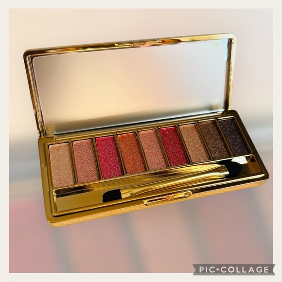 NWT NIB Glittery Glamorous Sparkling 9 Color Eyeshadow Palette - Picture 13 of 16